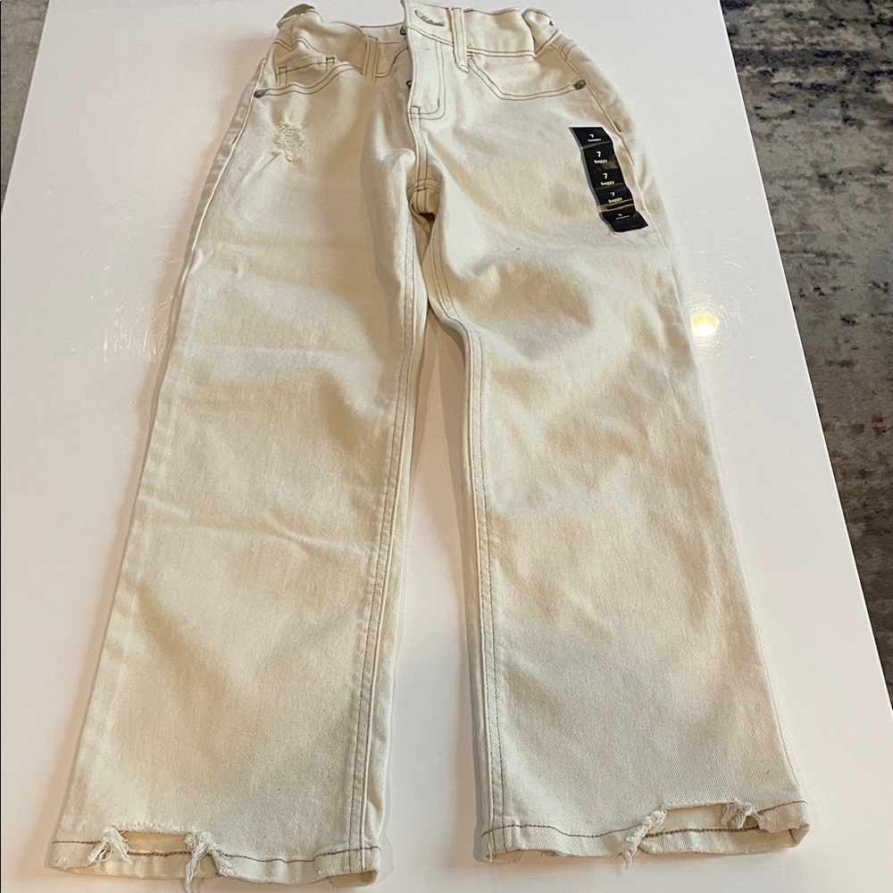 Art Class Cream Kids Jeans